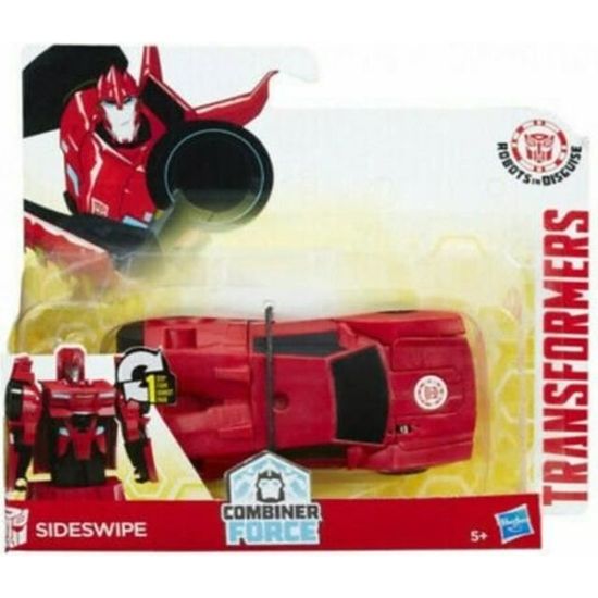 HASBRO Transformers Cyberverse Combiner Force Robot Sideswipe Rare 10