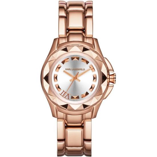 Montre homme o femme KARL LAGERFELD SEVEN KL1033 Rose Gris