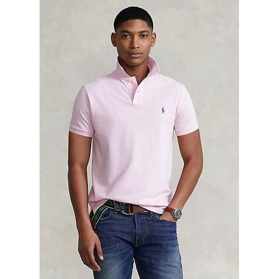 Ralph Lauren Mesh Polo Homme Rose Marin Pony Classic Fit Manche Courte Rose Cdiscount Pret a Porter