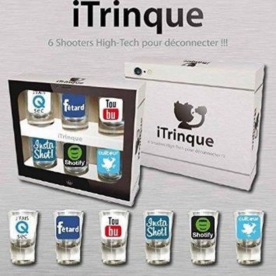 Lot De 6 Shooters - Homme - Style Audacieux Et Séduisant - 5
