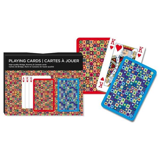 Carte Poker Plastique Professionnel 2 Pack Jeu De Carte Jeux De Cartes Index Standard Poker Professionnelles Pour Les Familles Jeux De Cartes Fête Texas Holdem Poker Blackjack Euchre Canasta Pinochle Jeu De