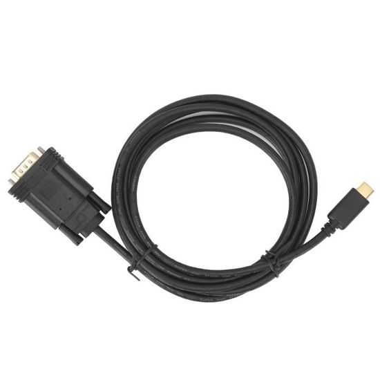 Pipestation Câble HDMI Vers VGA - 1,5 M | Adaptateur HDMI VGA Pour Moniteur