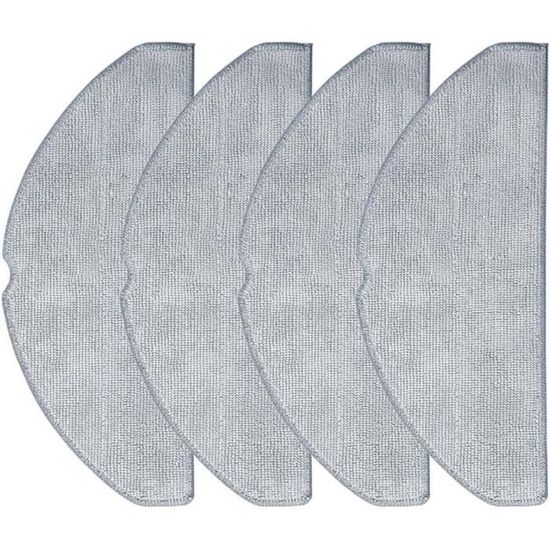 Lot De 5 Chiffons De Rechange Pour Robot Aspirateur Deebot Ozmo 920/950 - Tissu Doux Bleu, Nettoie Sans Rayer - Améliore La Performance De Nettoyage - 10