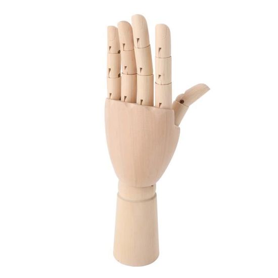 Mannequin Articulé En Bois - Lot De 3 Modèles Pour Dessin, Peinture Et Décoration