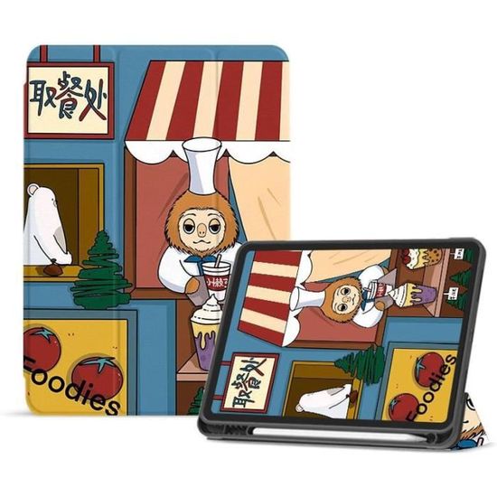 Coque pour iPad Pro 12.9 Pouces 2022 2021 2020 2018 Antichoc Push Pop
