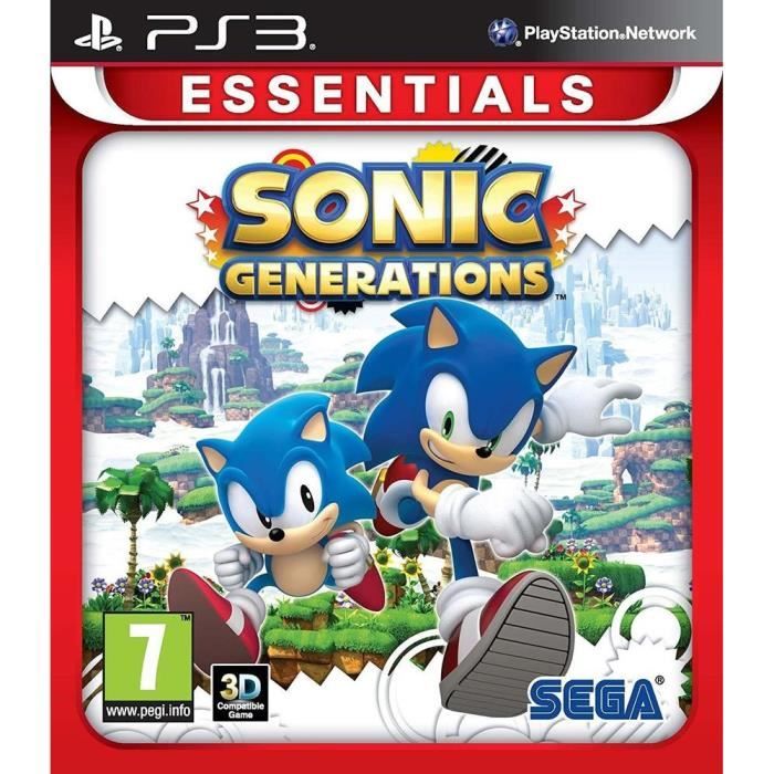 Sonic Genération Jeu PS3