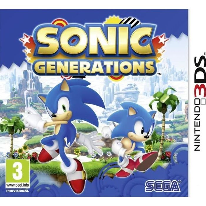 Sonic Generations 3ds - vue 2