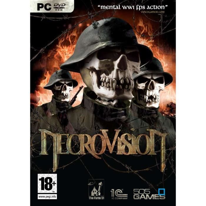 505 Games Necrovision / Jeu PC Dvd-Rom -