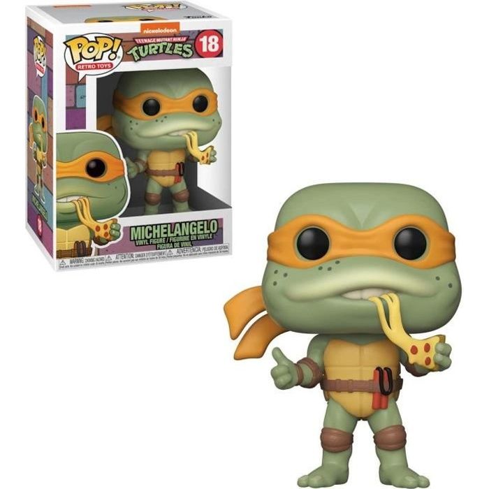 Figurine Funko Pop! Vinyl: Tmnt- Michelangelo - Cdiscount Jeux Vidéo