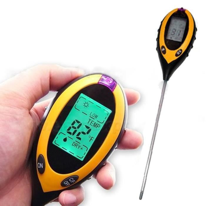 Numérique LCD PH Sol Humidité Humeur Testeur de Lumière du Soleil Garden_JJZM * 624