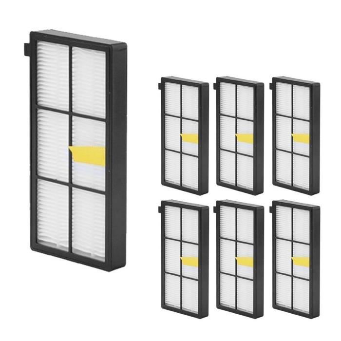 Pack de 6 HEPA Filtres IRobot Roomba Séries 800 860 865 866 870 871 880 885 886 890 900 960 966 980