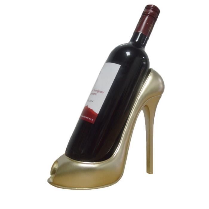 Casier à vin talon haut chaussure porte-bouteille stockage mariage fête décor ornement Gif irf2577