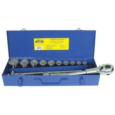 Coffret douilles 3-4 14 pièces Drakkar Tools