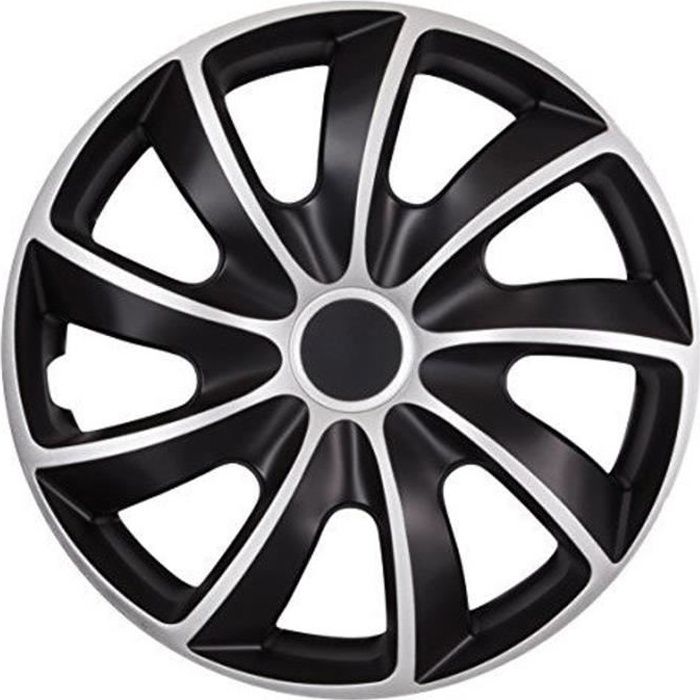 Enjoliveurs de roues QUAD BICOLOR CS 13\