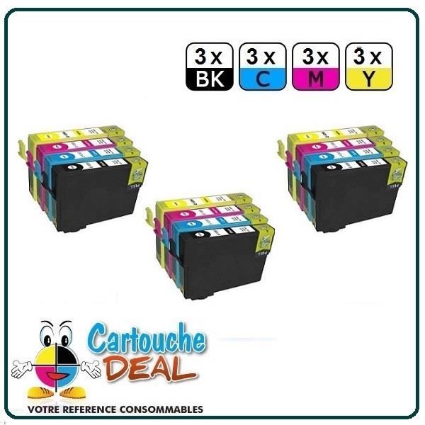 x12 Epson SX435 SX438 SX440 SX445 Cartouche générique compatible