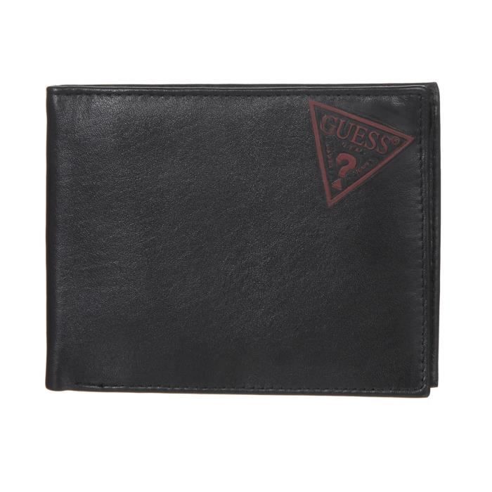 GUESS Portefeuille Noir Homme