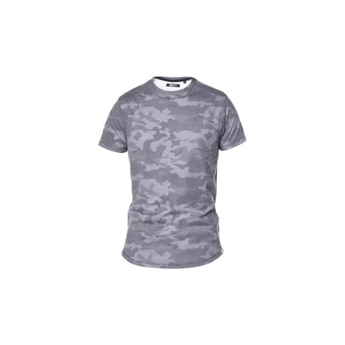 DEELUXE - SCARS T-Shirt Noir Imprimé Camouflage Manches Courtes - Garçon