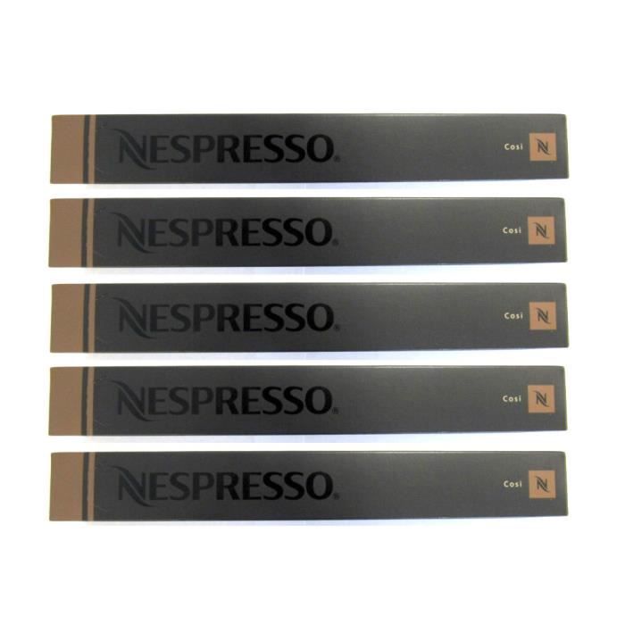 Nespresso Cosi 50 Capsules