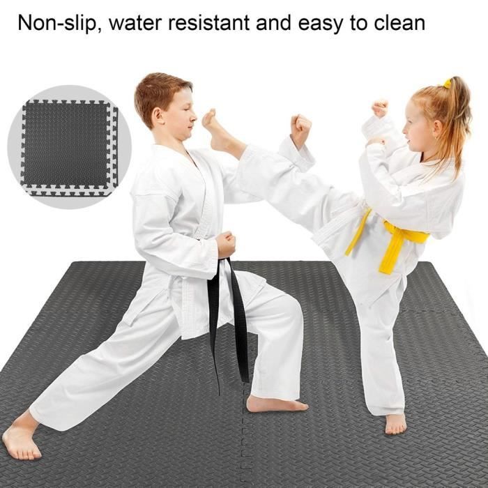8 PCS tapis de sol en mousse EVA Sofe tapis de jeu de puzzle de jeu de tapis de gymnastique
