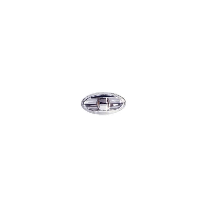 Feu clignotant répétiteur droit ou gauche PEUGEOT 107 phase 3, 2012-2014, aile avant, blanc