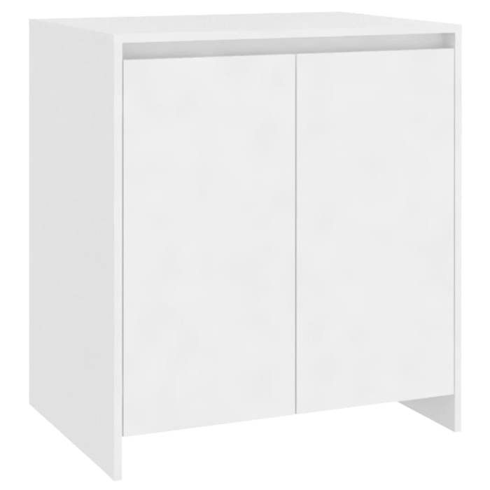 “SALE 2025”Buffet bas salon - Classique - Commode Buffet Blanc 70x41x75 cm - Bois dingénierie chill835586