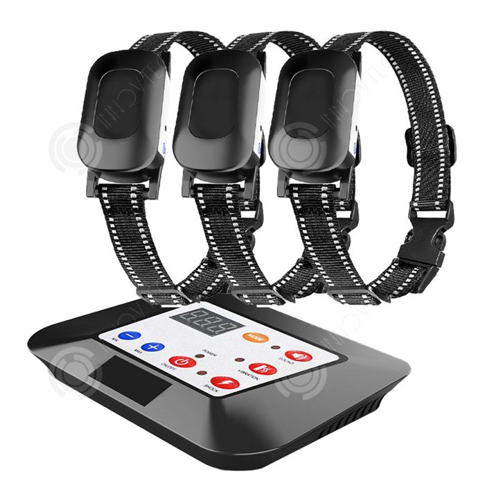 Comparer les prix de INN Collier de Dressage Un à trois 3 Modes Son/Vibration/Choc étanche IPX6 pour Chiens de 3 à 40 Kg Collier de Dressage pour Chiens