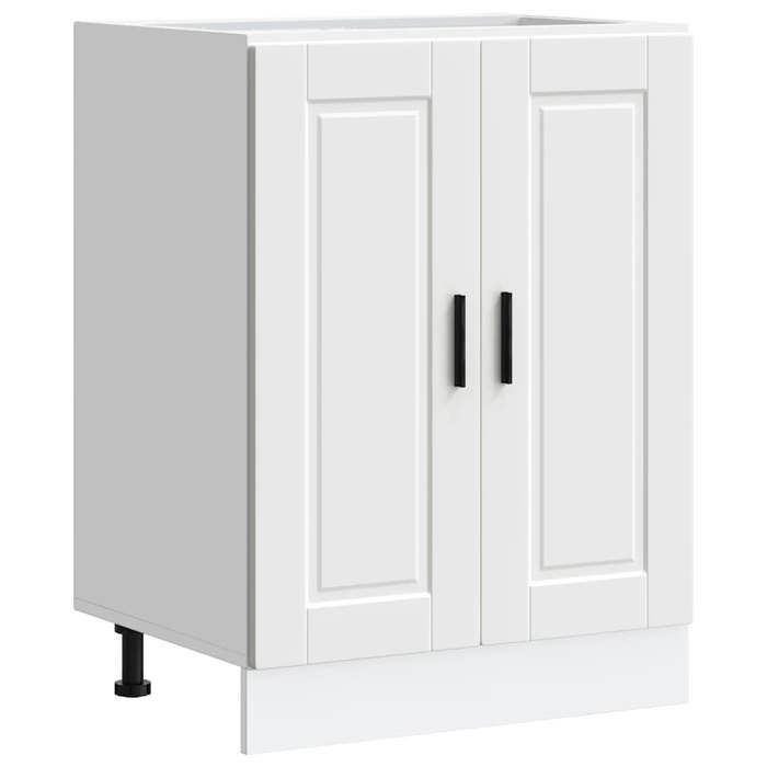 Meuble Colonne Meuble Bas de cuisne - UU - Armoire de cuisine Porto blanc bois dingénierie LV1120