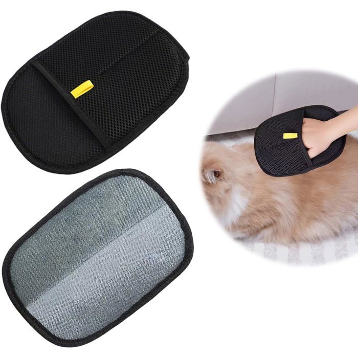 2 Pièces Brosse Anti Poils Animaux Rouleau Poils Animaux Gant Antistatique Double Face Épilateur pour Chiens et Chats 2 Pièces Brosse Anti Poils Animaux Rouleau Poils Animaux Gant Antistatique Double Face Épilateur pour Chiens et Chats