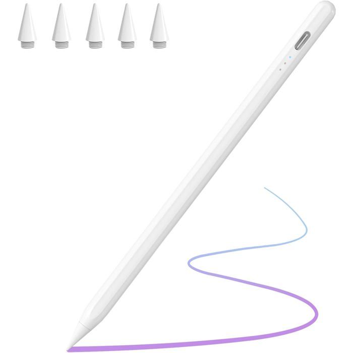 Stylet pour iPad - KAL - Rejet de la paume - Fixation magnétique - Charge rapide