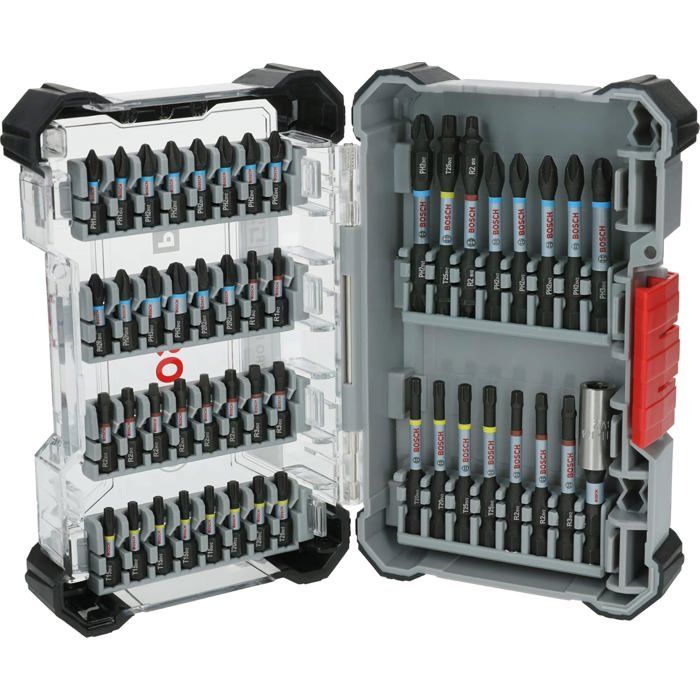 Coffret Embouts Visseuse Bosch 48x PRO Impact Set 48 pièces Robustes