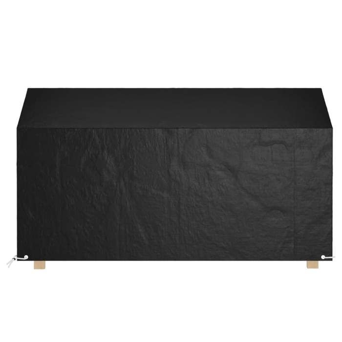 vidaXL Housse de banc de jardin 12 œillets 210x70x70/88cm polyéthylène