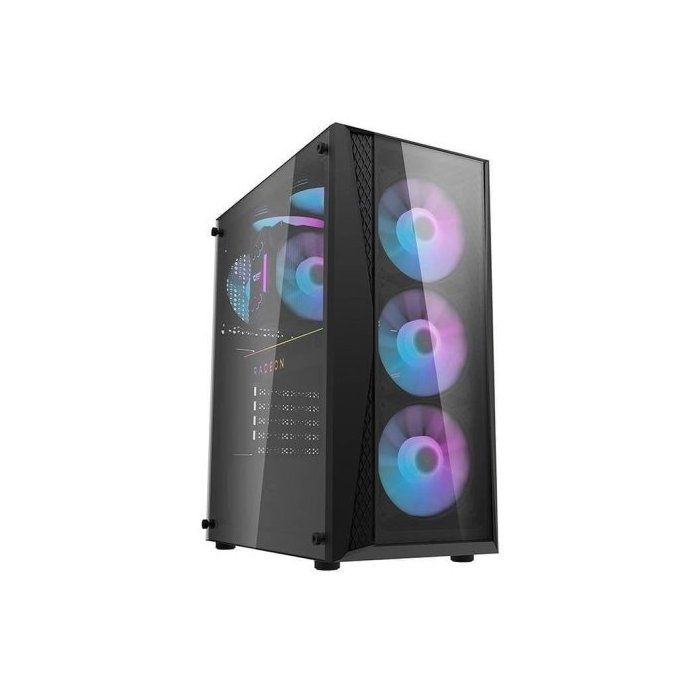 Boîtier PC Darkflash DK352 Plus + 4 ventilateurs ARGB - vue 2