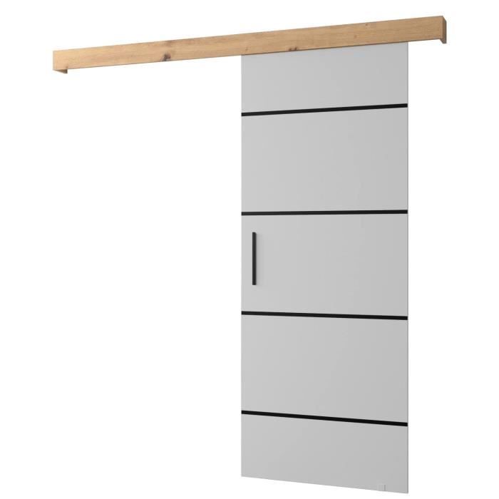 ABIKSMEBLE Salwador 4 Système de Porte Coulissante avec Cache Rail et ...