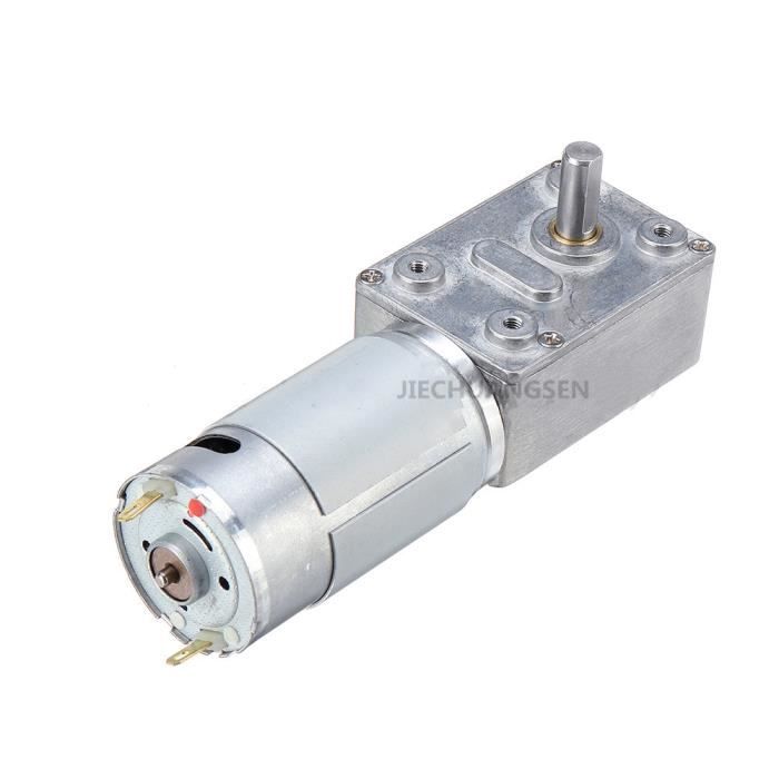 Moteur Réducteur DC 24V 25RPM - Micro Motoréducteur à Engrenages Métalliques