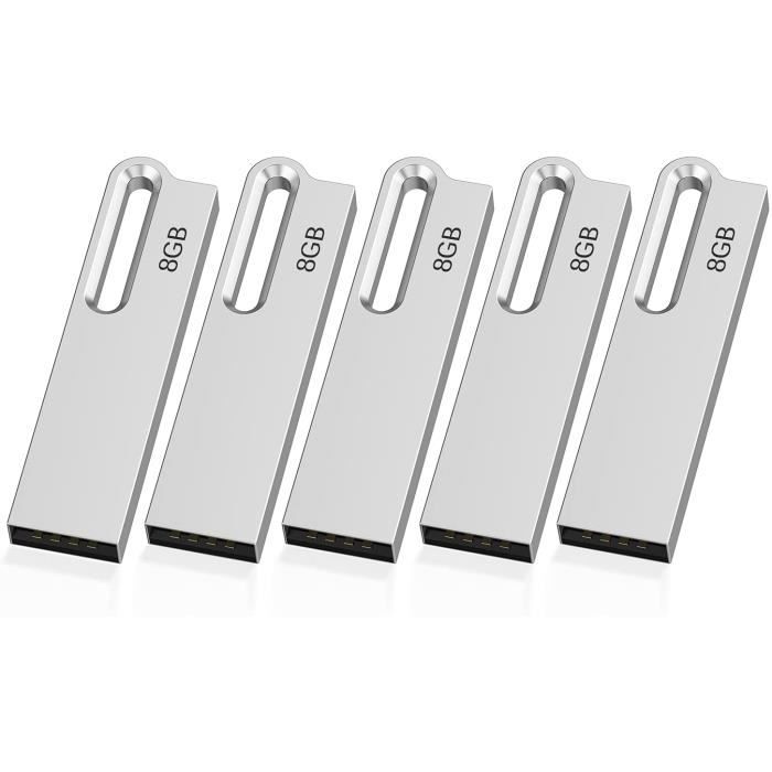 Lot De 3 Clés USB 32 Go KOOTION – Clé USB 2.0 Pas Cher Grande Capacité, Porte-Clés Coloré – Stockage Fiable