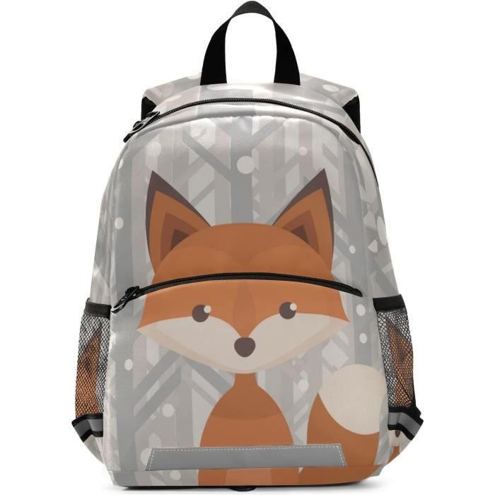 Sac Dos Pour Enfants De 3 6 Ans Motif Renard Avec Laisse