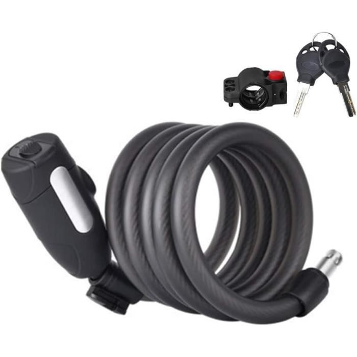 SERRURE DE VÉLO, Câble Antivol à combinaison 1,8 m $28.66 - CA