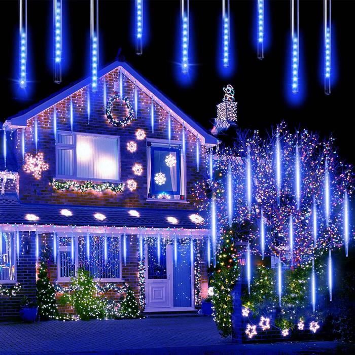 2pcs-Guirlande Lumineuse 5M 216 LED, Décoration Romantique pour Sapin de  Noël Mariage Fête,Guirlande -bleu-8 Mode - Cdiscount Maison