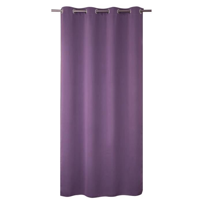 rideau violet occultant