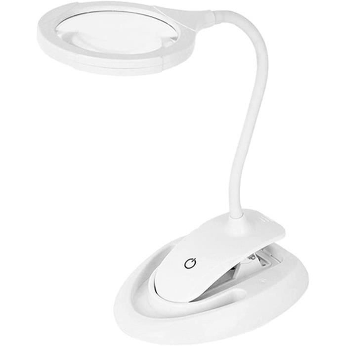 Loupe 10X & 15X Avec Lumière LED Et Support – Troisième Main Magnétique Pour Soudure, Bricolage & Réparation Précise