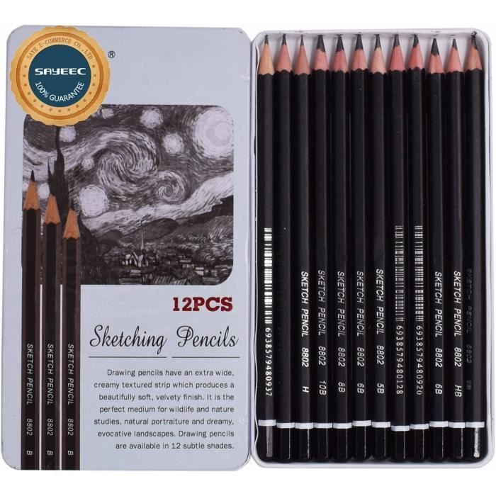 Crayon de bois HB en vrac certifié FSC – Studio d'art Shuffle