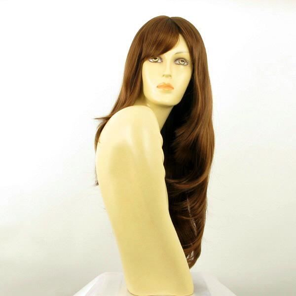 perruque femme chatain clair
