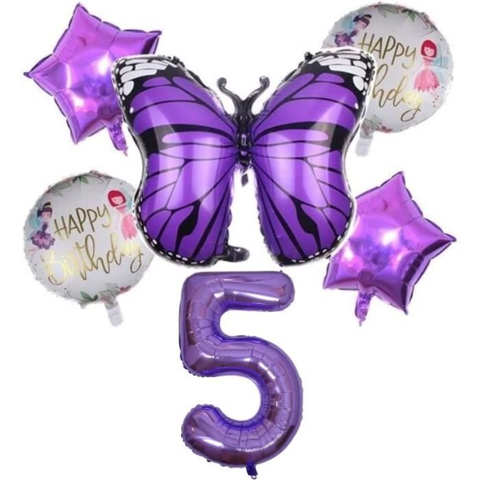 Décoration Anniversaire Papillon 7 Ans - Vaisselle Jetable Complète Pour 16 Invités Fille Avec Ballons Décoration Thème Papillon Pour Enfants Décoration Anniversaire Papillon 7 Ans - Vaisselle Jetable Complète Pour 16 Invités Fille Avec Ballons Décoration Thème Papillon Pour Enfants
