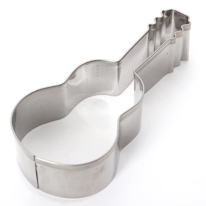 Moule Gateau Metal Decoupe Pate Fondant Forme Guitare Cdiscount Maison