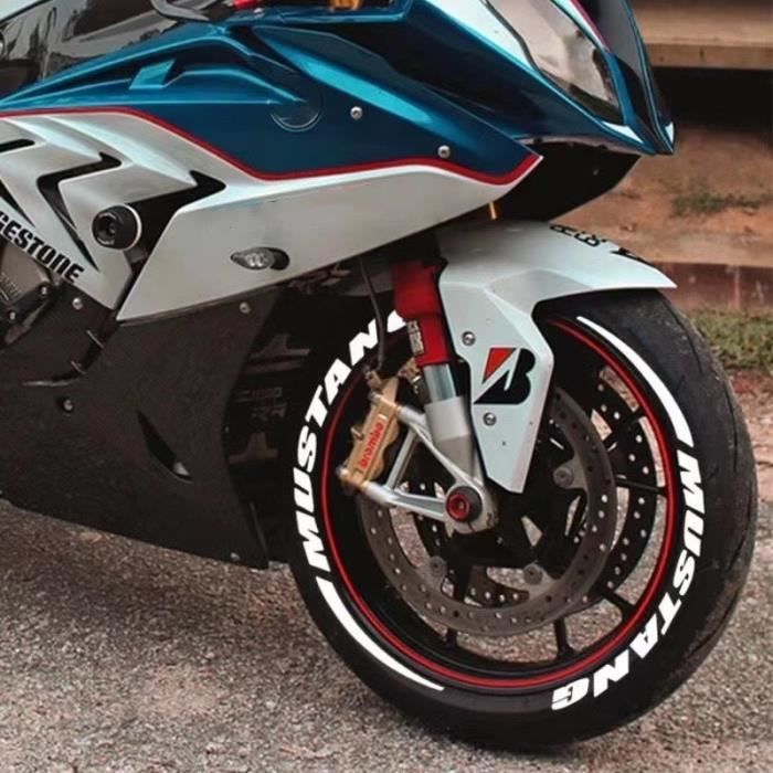 Lot De 2 Autocollants Silicone 3D Blanc - Moto, Voiture, Casque, PC - SkinoEu