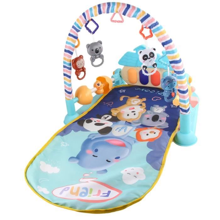 Tapis D Eveil 1 Ensemble De Tapis De Jeu Pour Bebe Pedale Avec Musique Et Lumieres Jouet Activite Coussin De Fitness Type D Cdiscount Puericulture Eveil Bebe