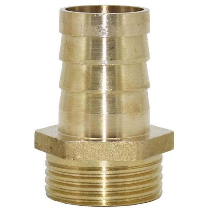 Raccord Laiton 3/16 Barbe X 1/4 NPT Femelle - Lot De 2 Pièces, Pour Tuyauterie