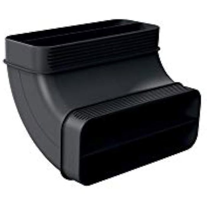 Accessoires dinstallation BOSCH HEZ9VDSB2 Coude plat 90° vertical Grand rayon