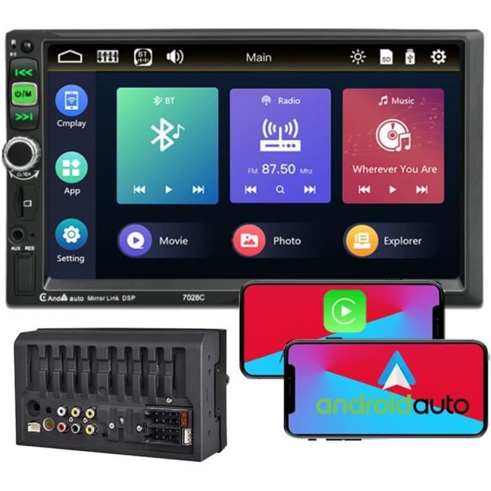 Android 12 Estéreo Para Ford Mustang (2010-2014) Manual AC, Pantalla