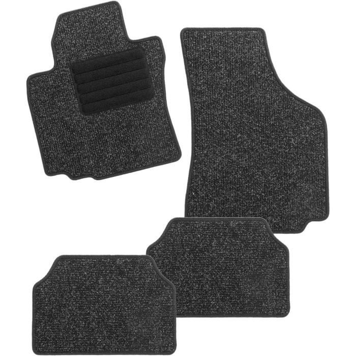 255205 Tapis De Voiture Noir p5345 Cdiscount Auto